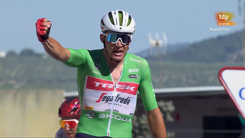 Pedersen no falla en su cita con Montilla y gana su primera etapa en La Vuelta