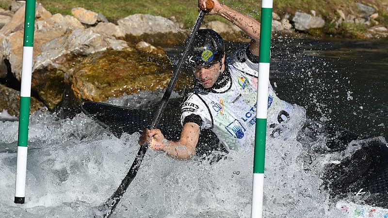 Miquel Travé roza la victoria en C1 en la Copa del Mundo de eslalon de La Seu