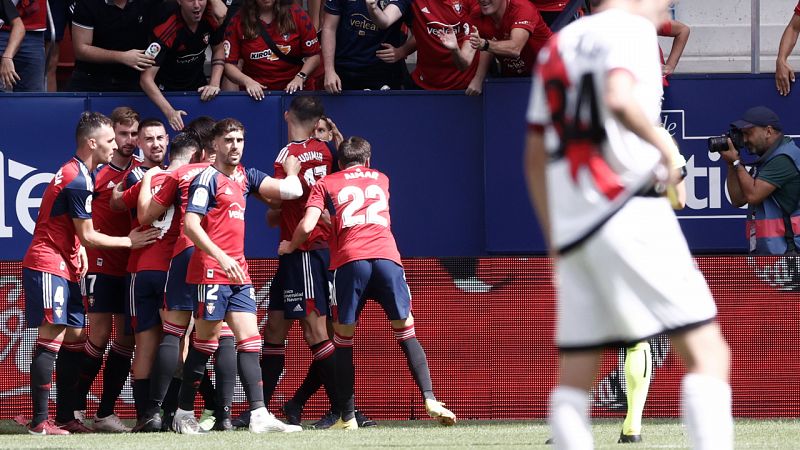 El Osasuna mantiene el pleno en casa contra el Rayo