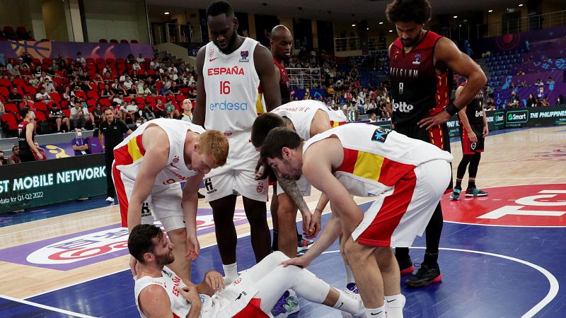 España pierde contra Bélgica, primera derrota en el Eurobasket