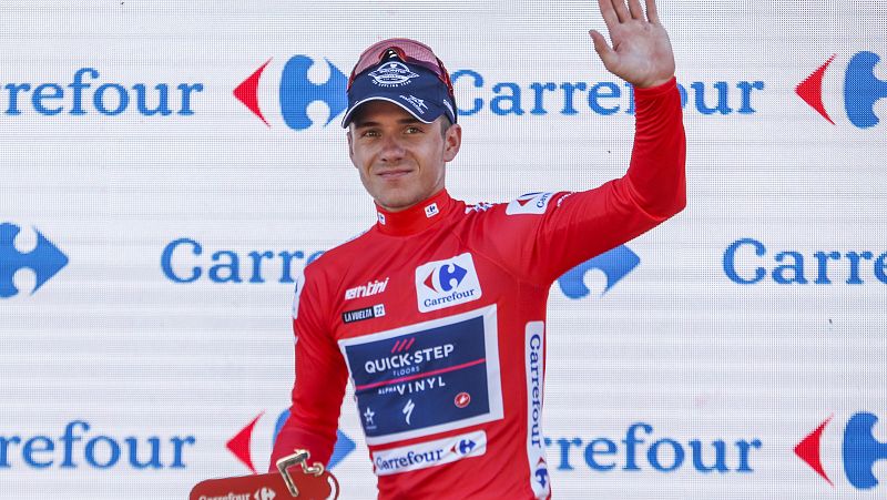 Clasificacin tras la etapa 16 de la Vuelta a Espaa