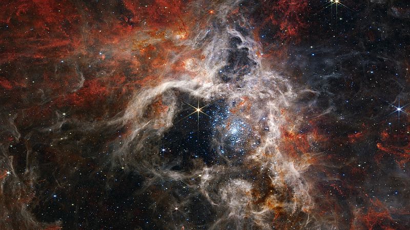 El telescopio James Webb capta la nebulosa de la Tarántula: el mejor ejemplo del apogeo del universo