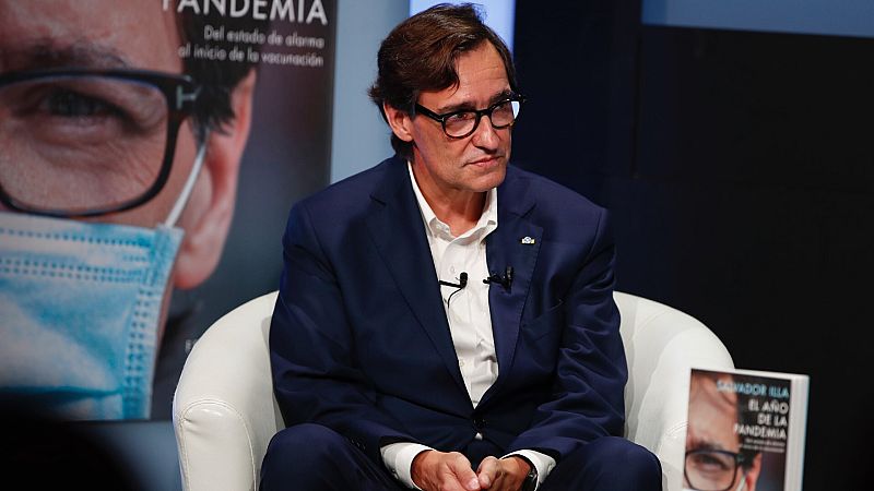 Las confesiones literarias de Illa sobre la pandemia: de las dudas antes del confinamiento al "desafío" de Madrid