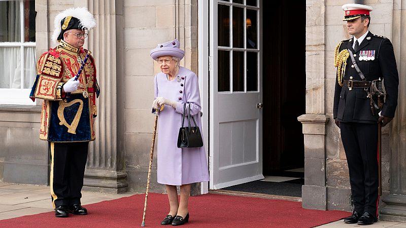 Las apariciones públicas de la reina Isabel II, reducidas en los últimos meses por su estado de salud