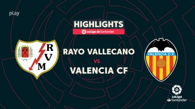 El Rayo logra ante el Valencia su primera victoria liguera en casa este 2022
