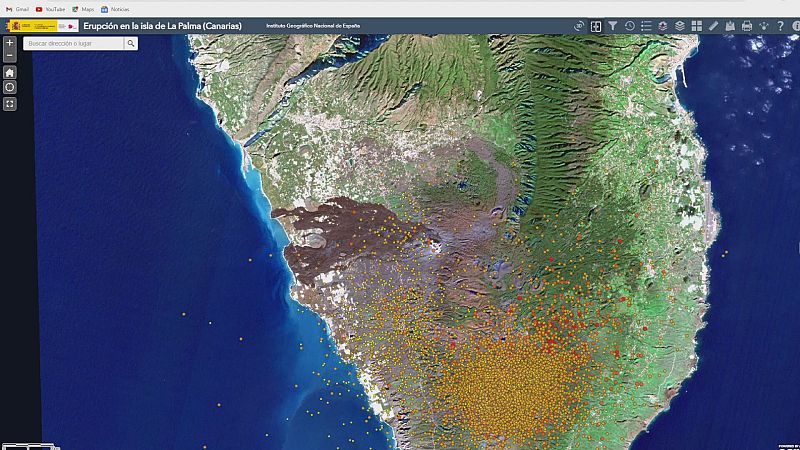 El 12 de septiembre de 2021 la tierra comenzaba a temblar de forma continuada en La Palma