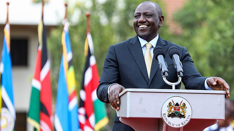 William Ruto es investido como quinto presidente de Kenia tras unas polémicas elecciones