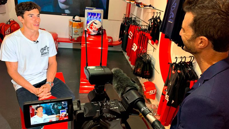 Marc Márquez, a TVE: "Hubo momentos que barajé dejarlo, pero nunca tiro la toalla. Me encantan los retos"