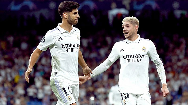 Valverde desatasca al Madrid y Asensio remata al Leipzig