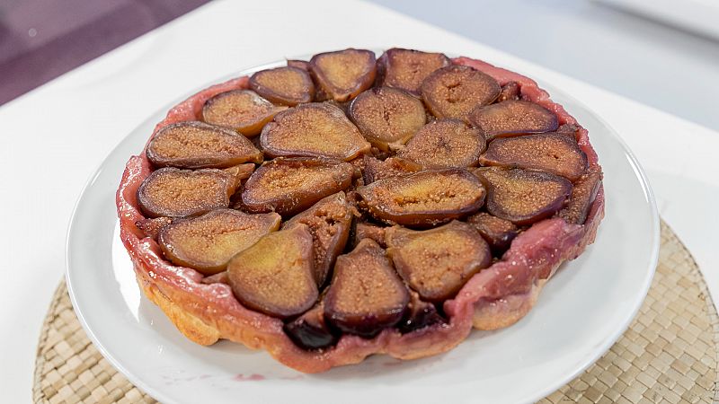 Receta de tarta tatin de higos de la chef y nutricionista Marta Verona
