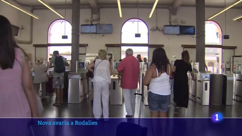 Adif repara l'avaria entre Vilanova i Sant Vicenç i Rodalies comença a recuperar la normalitat