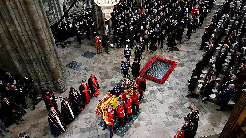Las mejores imágenes del funeral de Isabel II