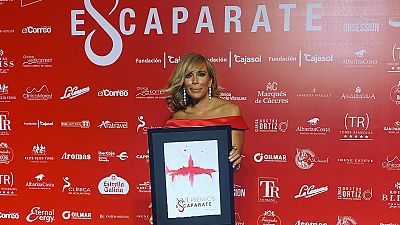 Mar�a Eizaguirre, Premio Escaparate de la Televisi�n por la campa�a 'RTVE, la que quieres'