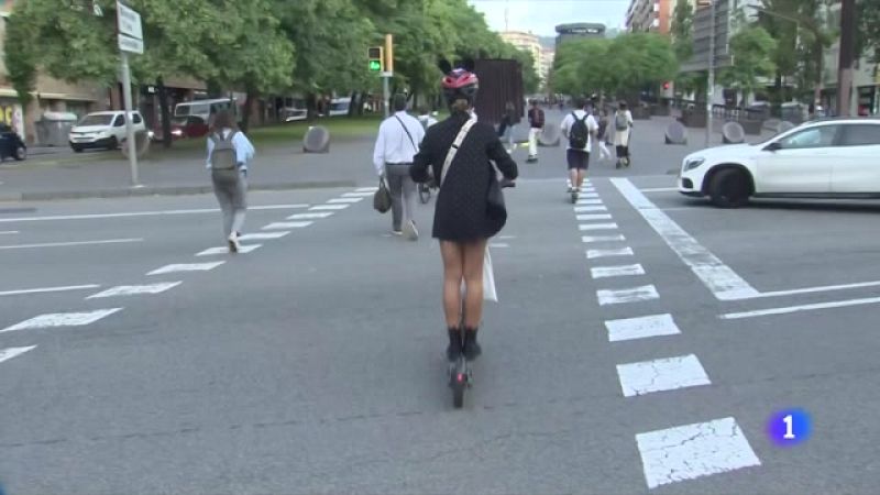 L'augment dels desplaçaments en patinet a Barcelona fa augmentar la inseguretat