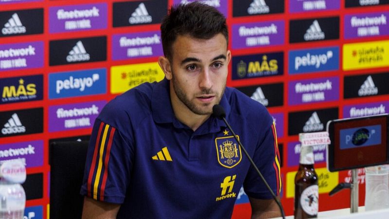 Eric García: "Voy a devolver la confianza a Luis Enrique en el campo, seguro que no ha sido fácil para él"