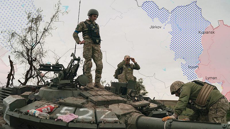 Los mapas de la guerra en Ucrania: de la fallida operación 'relámpago' a la movilización de reservistas rusos