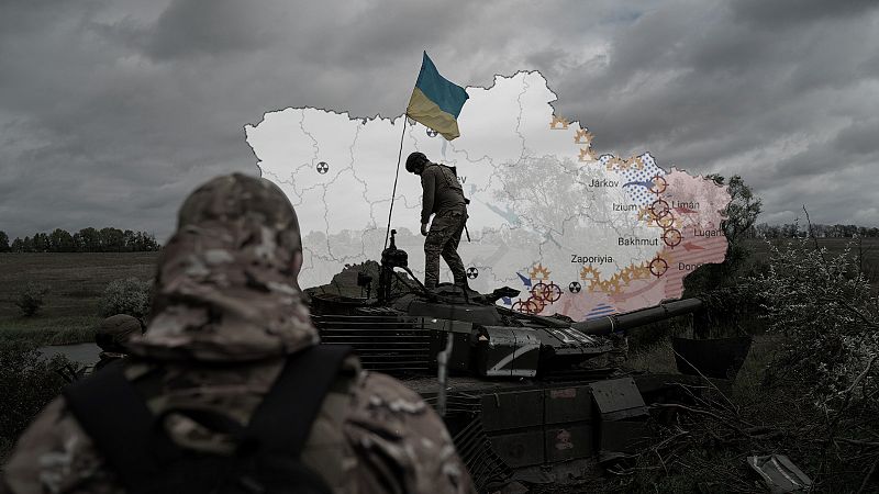 Los mapas de la 31ª semana de la guerra en Ucrania
