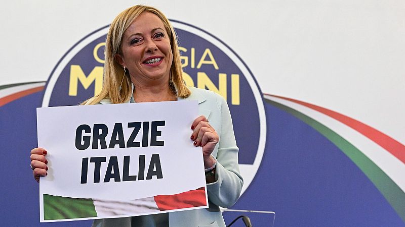 La ultraderecha europea celebra el éxito de Giorgia Meloni en Italia