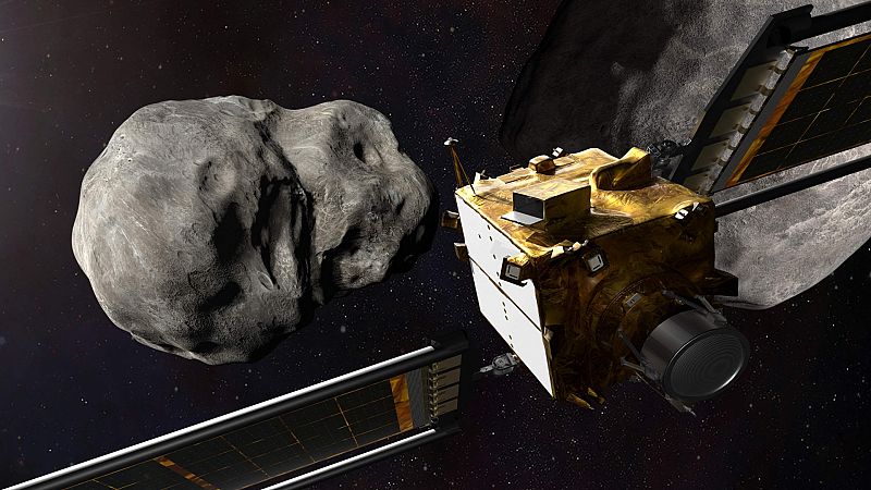 Una nave de la NASA choca por primera vez contra un asteroide para desviar su trayectoria