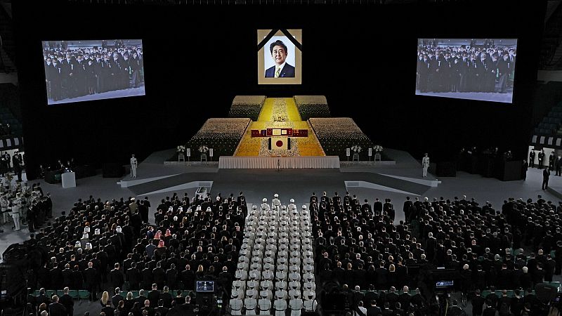 Japón honra a Shinzo Abe con un polémico funeral de Estado