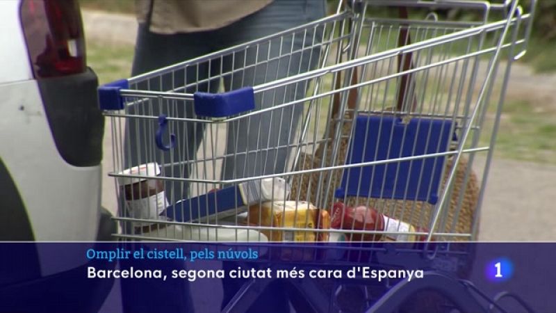 Barcelona, la segona ciutat amb la cistella de la compra més cara