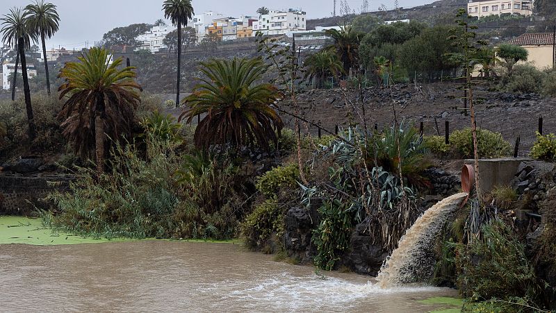 La tormenta tropical Hermine garantiza el riego agrícola en Gran Canaria hasta junio de 2024