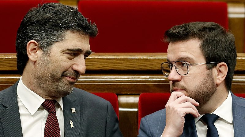 ERC y Junts, un año y medio de desconfianza y reproches que han culminado en la mayor crisis de Govern