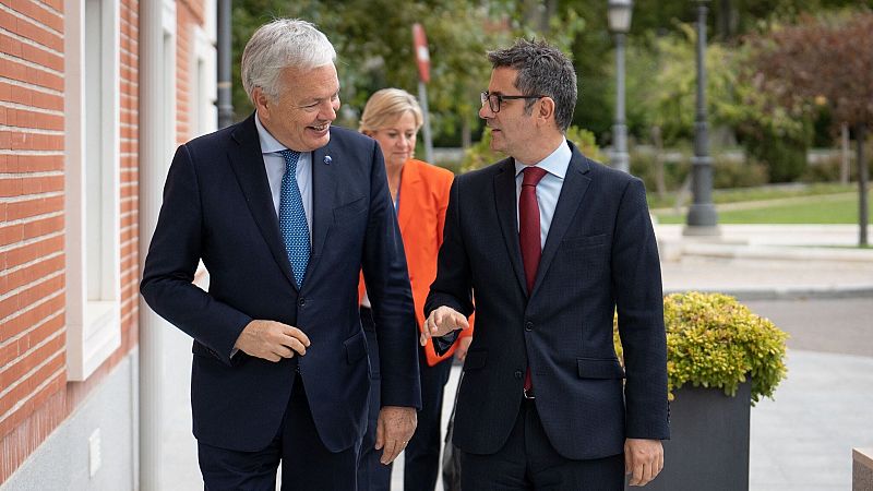 Bolaños traslada a Reynders las "excusas" del PP para no renovar el CGPJ y los 'populares' insisten en una reforma