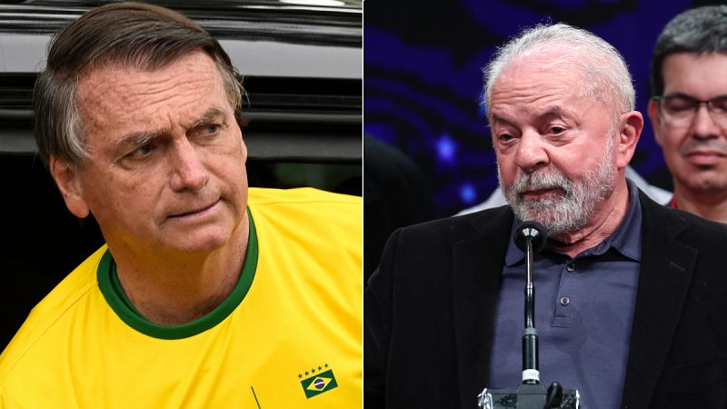 Lula se impone a Bolsonaro con una ajustada victoria y tendrá que disputarle la Presidencia en una segunda vuelta