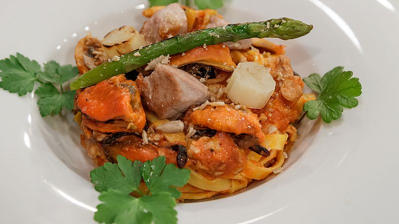 Receta de pasta frutti di mare de Daniela Santiago
