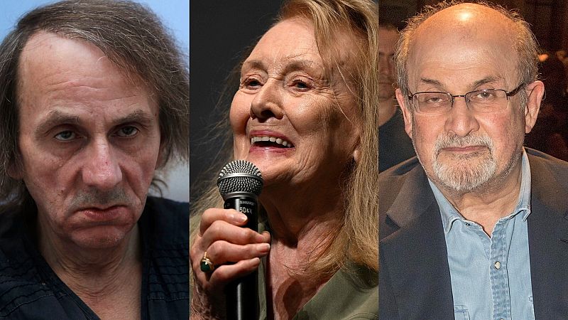 La quiniela del Nobel de Literatura: Houellebecq, Annie Ernaux y Salman Rushdie