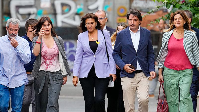 La militancia de Junts vota a favor de salir del Govern de Cataluña y romper con ERC