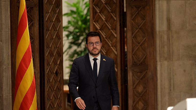 Aragonès gobernará en solitario y no descarta remodelar el Govern con independientes tras la salida de Junts