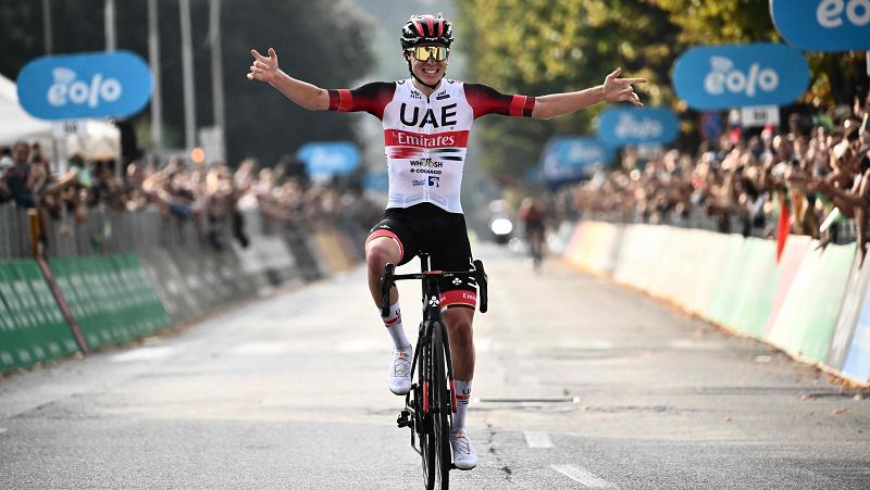 Pogacar derrota a Mas en Lombardía y Valverde se despide del ciclismo con un sexto puesto