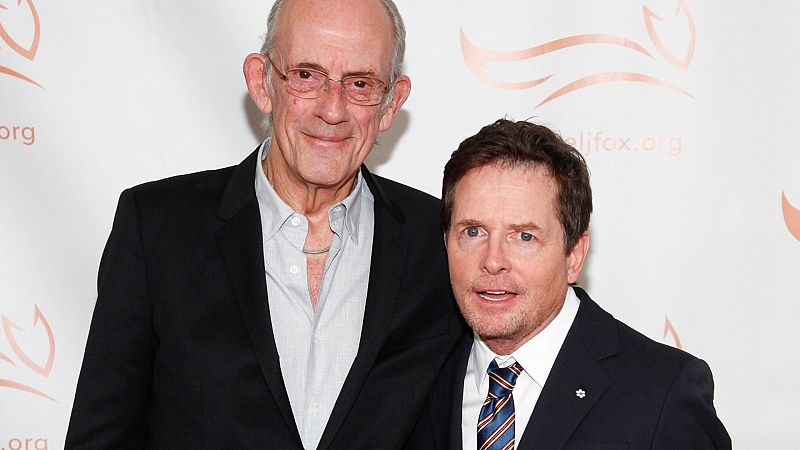 Michael J. Fox y Christopher Lloyd 'regresan al pasado': así ha sido su emotiva reunión