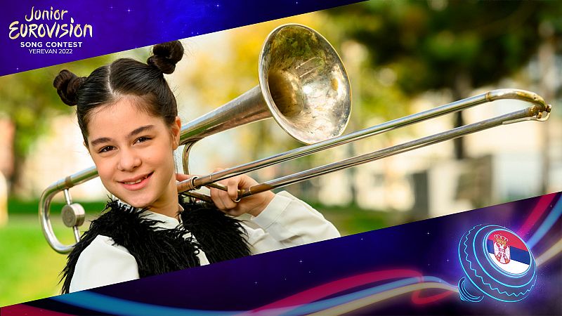 Karatina Savic representa a Serbia con "World without borders" en Eurovisión Junior 2022