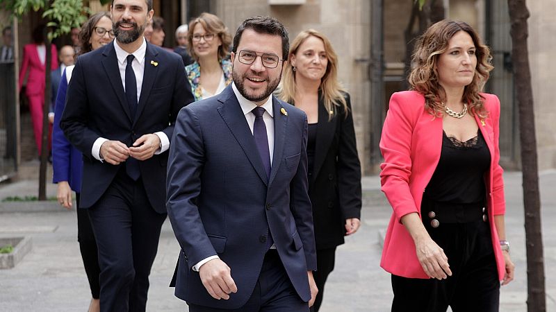 Aragonès "priorizará" a Junts para los presupuestos: "No se entendería que se descarten, los han elaborado ellos"