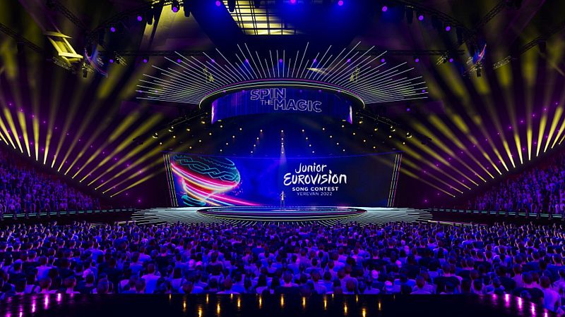 Así será el escenario de Eurovisión Junior 2022