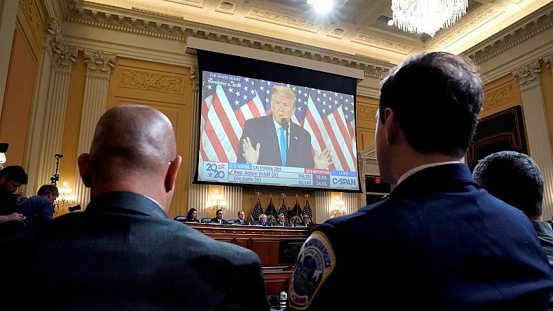 La comisión que investiga el asalto al Capitolio cita a Trump a declarar