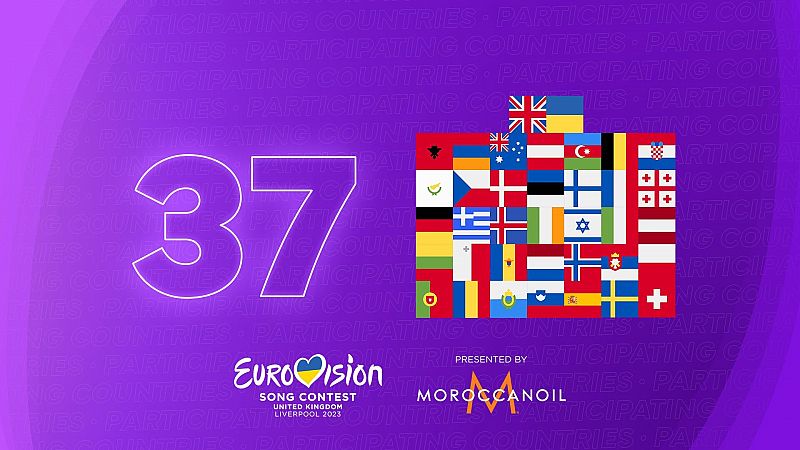 Estos son los 37 países que participarán en Eurovisión 2023, que se celebrará en Liverpool
