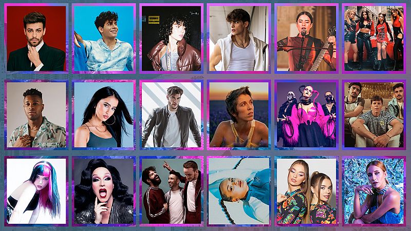 'Benidorm Fest: los elegidos': descubre cómo son los artistas que competirán por representar a España en Eurovisión 2023