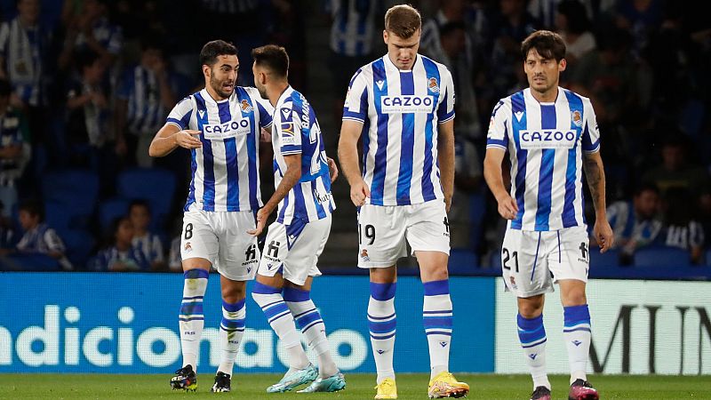 Mikel Merino mete a la Real Sociedad en puestos Champions