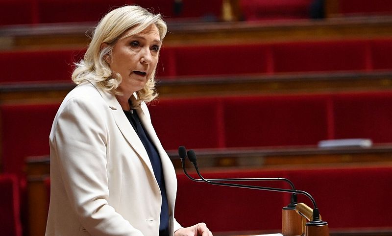 Le Pen presenta una moción de censura contra Borne por forzar la aprobación de los presupuestos