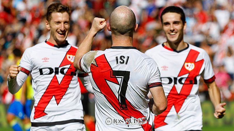 El Rayo se da un festín y mete una manita al Cádiz