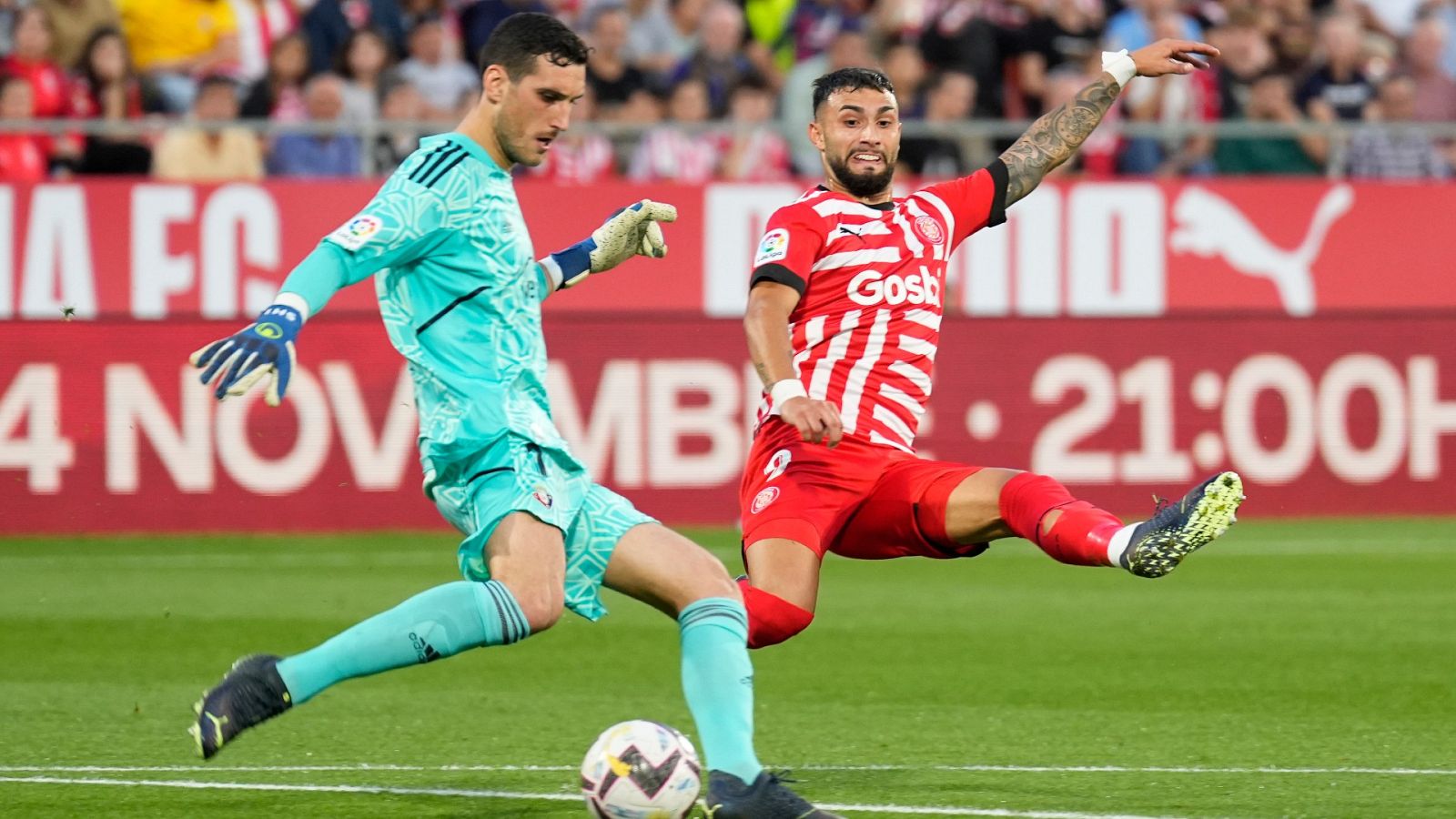 Girona - Osasuna: resumen del partido de la 11ª jornada Liga -- ver ahora