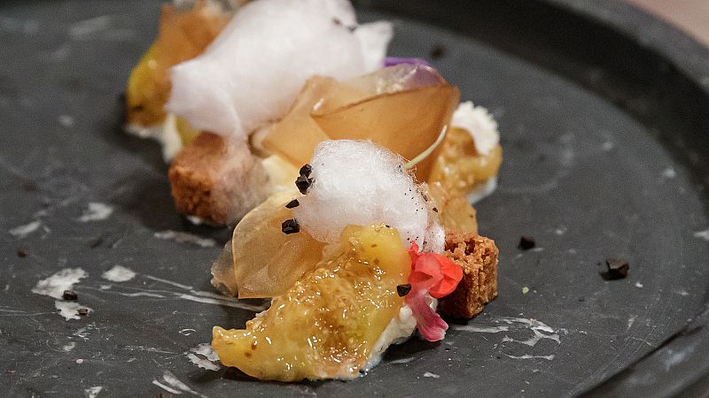 Receta de sabl� bret�n de avellanas con higos de Daniela Santiago