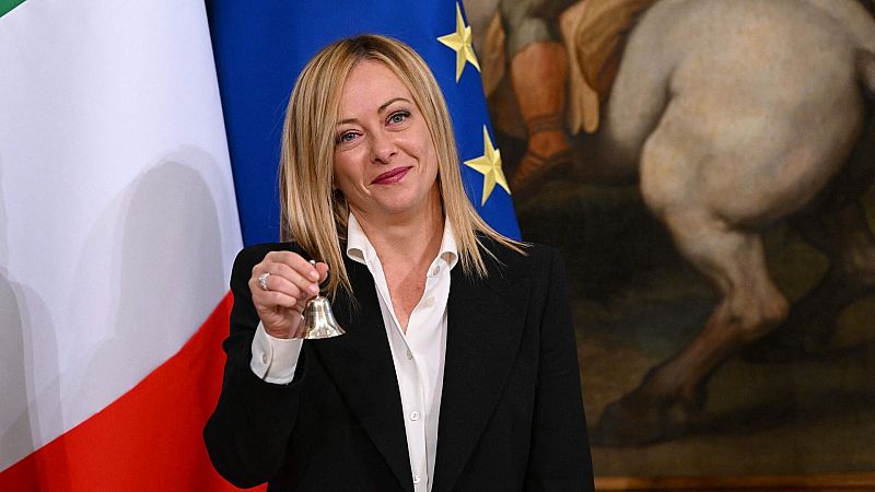 Polémica en Italia por la petición de Giorgia Meloni de ser llamada "primer ministro"