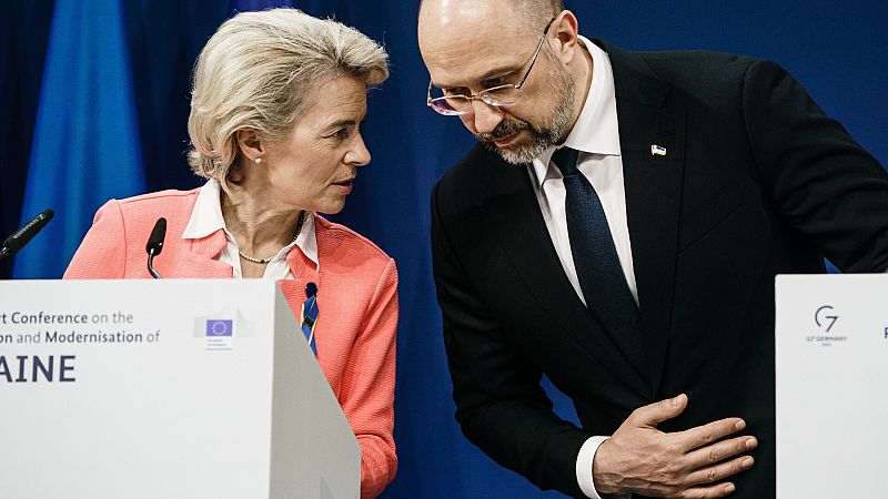 El G7 y La CE proponen un 'plan Marshall' para reconstruir Ucrania de hasta 5.000 millones de euros