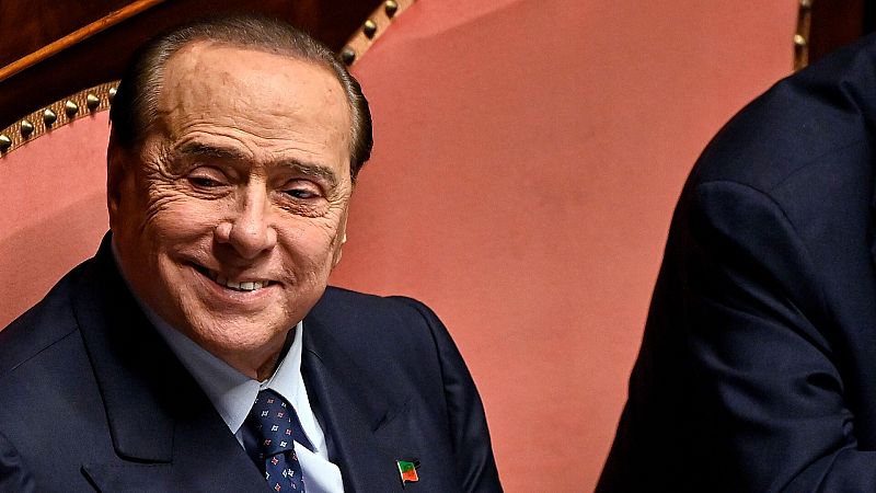Berlusconi reivindica su lealtad a Occidente y el apoyo a Ucrania en su regreso al Senado italiano