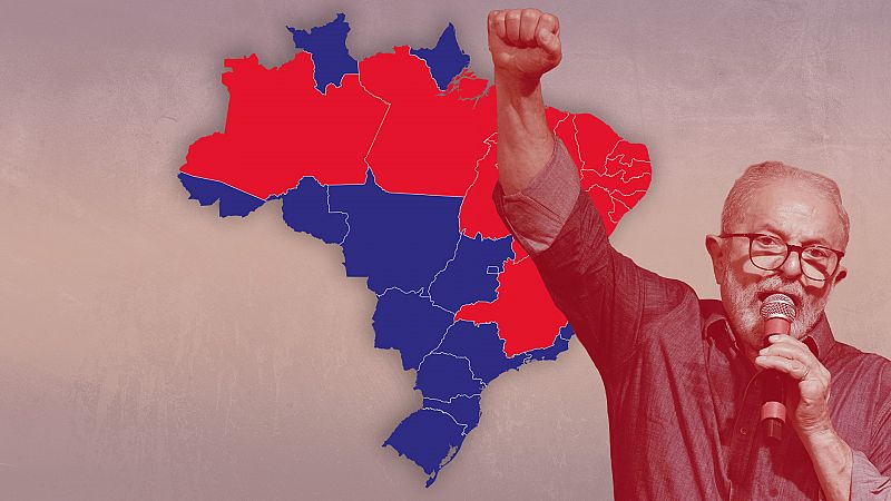 Los datos de la victoria de Lula: una diferencia mínima que refleja la fractura de Brasil